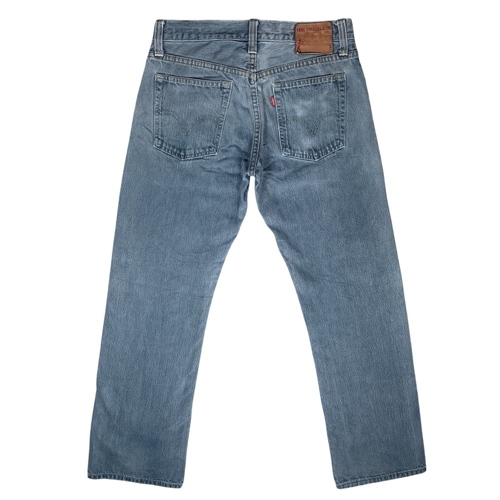 Vintage Levi's Hesher Jeans Men's 30x30 Low Rise Y2K Straight Leg Denim